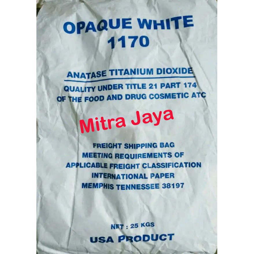 Jual Titanium Dioxide Food Grade 100 gram / TiO2 Food Grade / Pemutih ...