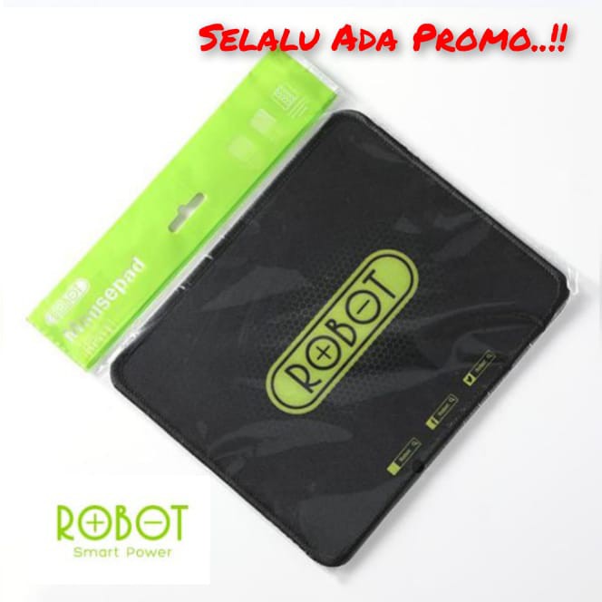 Jual ROBOT RP01 Anti-slip With Soft Surface Mousepad Black | Shopee ...
