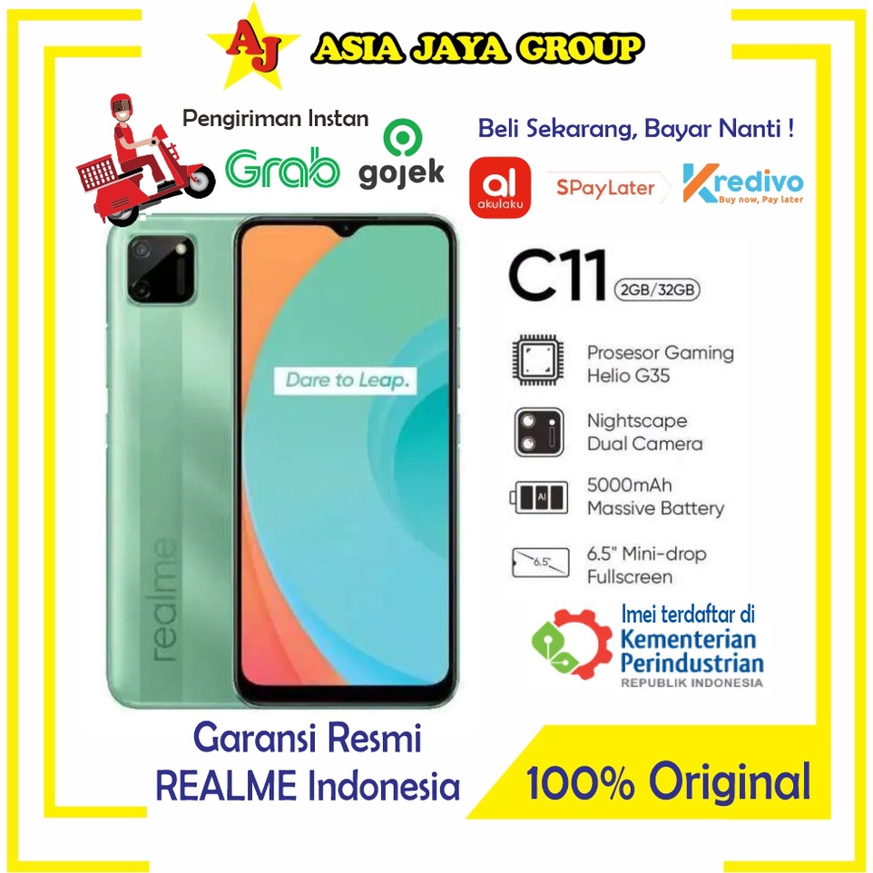 Jual REALME C11 2021 2/32GB ORIGINAL (EX DISPLAY) | Shopee Indonesia