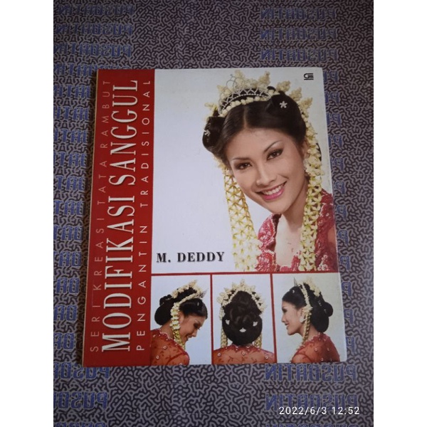 Jual buku seri kreasi tata rambut modifikasi sanggul pengantin ...