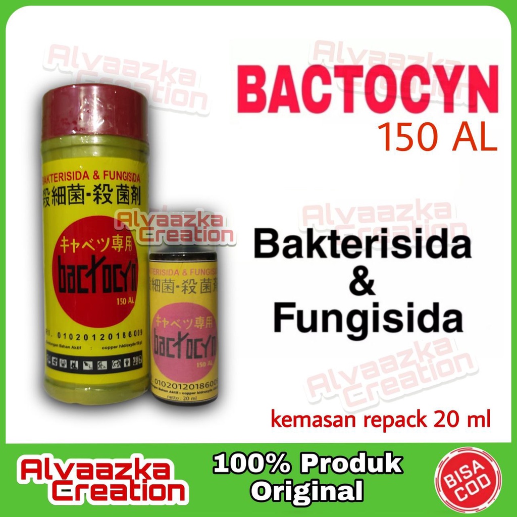 Jual Bactocyn 20 ml fungisida bakterisida anti jamur anti bakteri ...