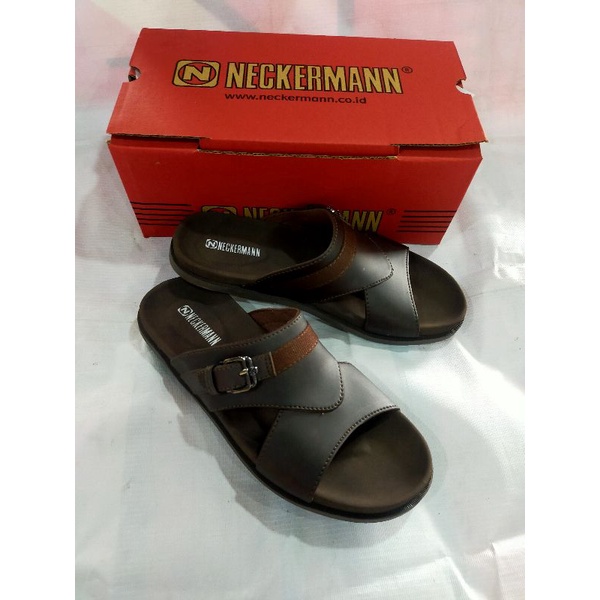 Jual Sandal Casual pria merk Neckermann Madison -663 coklat original ...