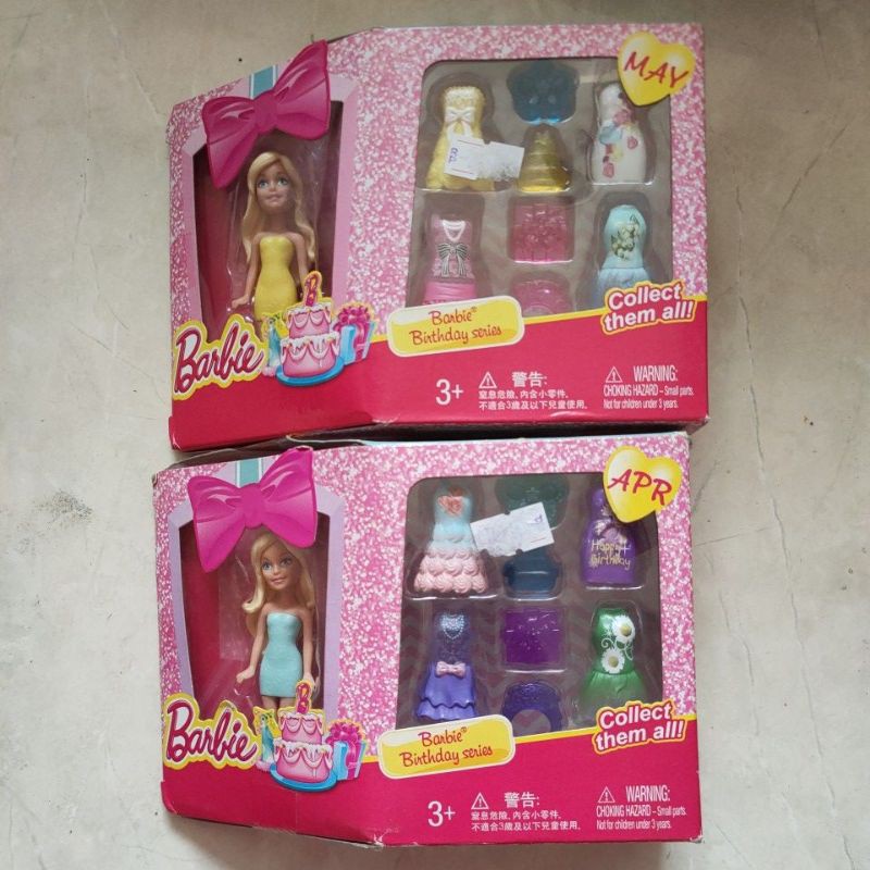 Barbie store birthday series