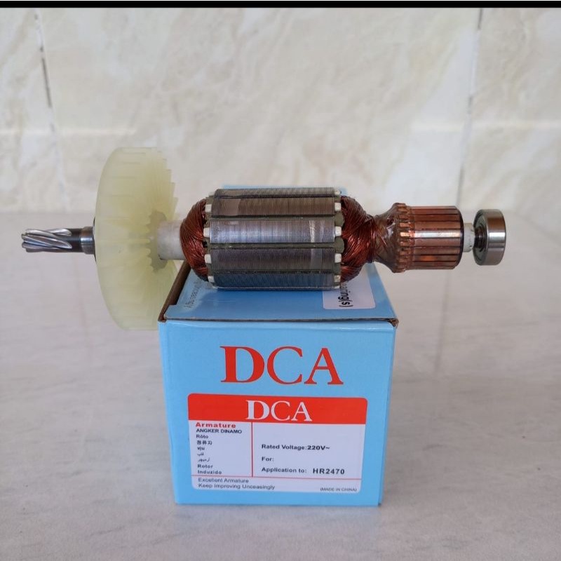 Jual Armature Angker Hr Hr Bor Beton Makita Hr Mesin Rotor Dca Dck Shopee