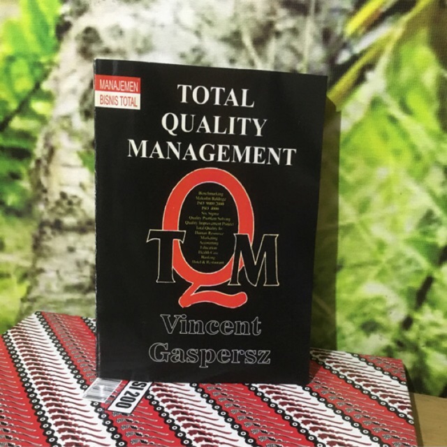 Jual Total Quality Management Tqm Oleh Vincent Dan Gaspersz Shopee