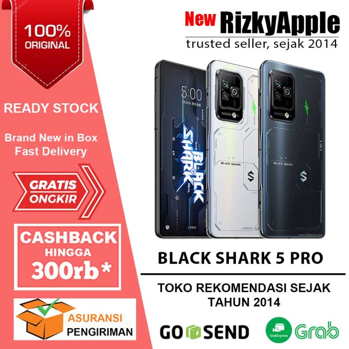 Jual Xiaomi Black Shark 5 Pro BlackShark 5 Pro 256GB / 12GB Original ...
