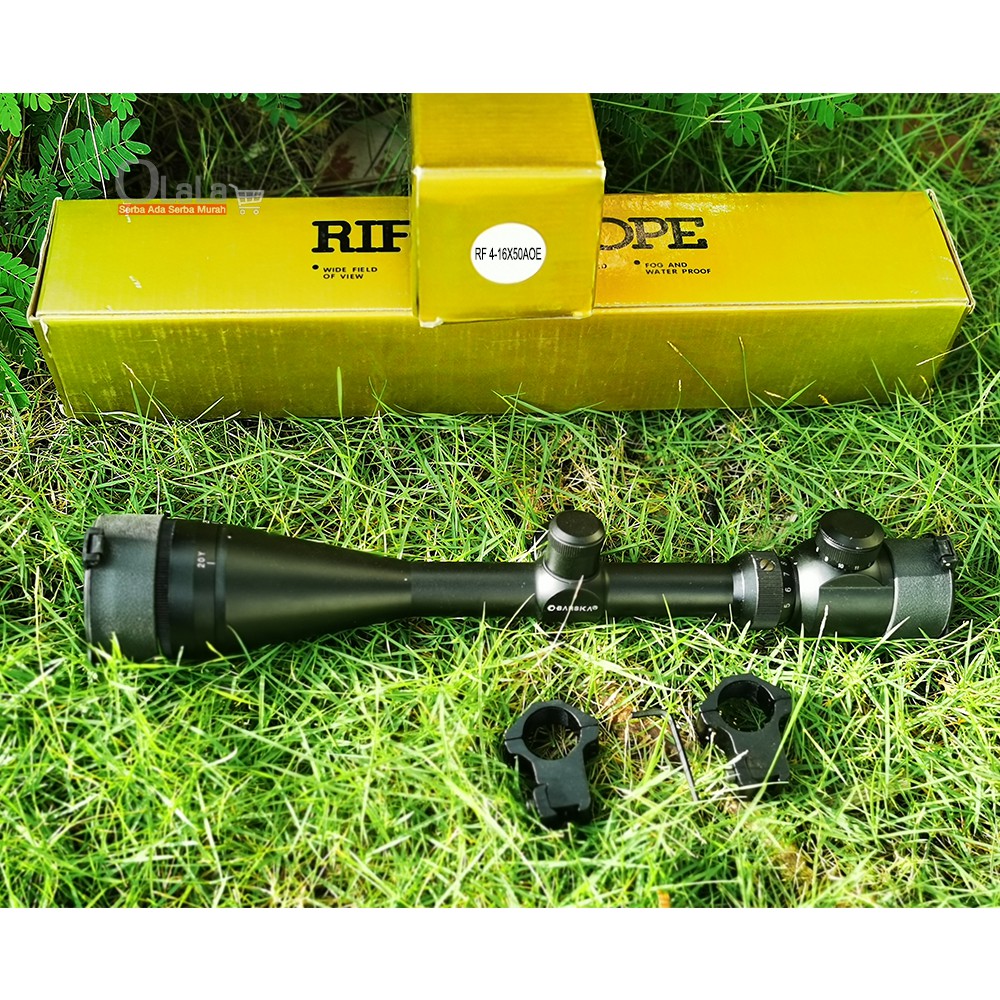 Jual TELESCOPE RIFLESCOPE RF 4-16x50 AOE | Shopee Indonesia