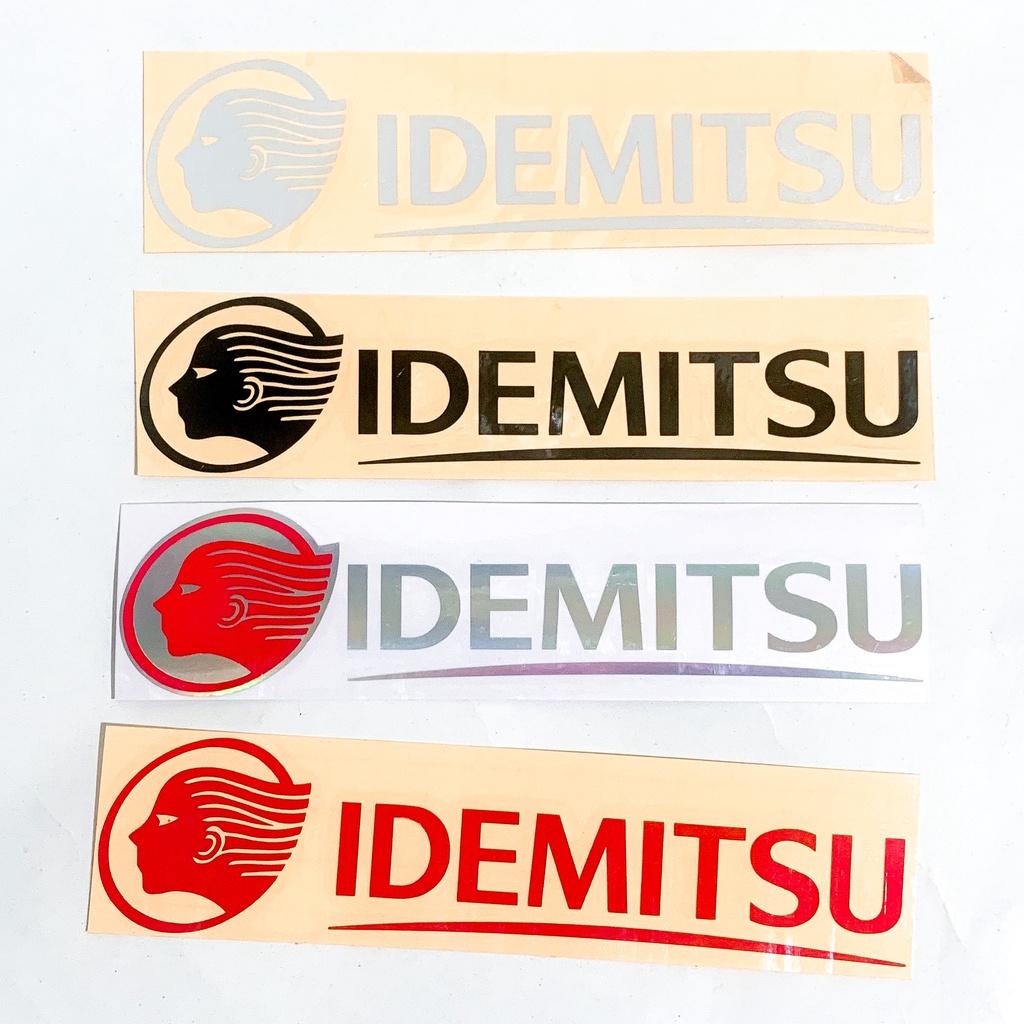Jual STICKER IDEMITSU STICKER CUTTING | Shopee Indonesia