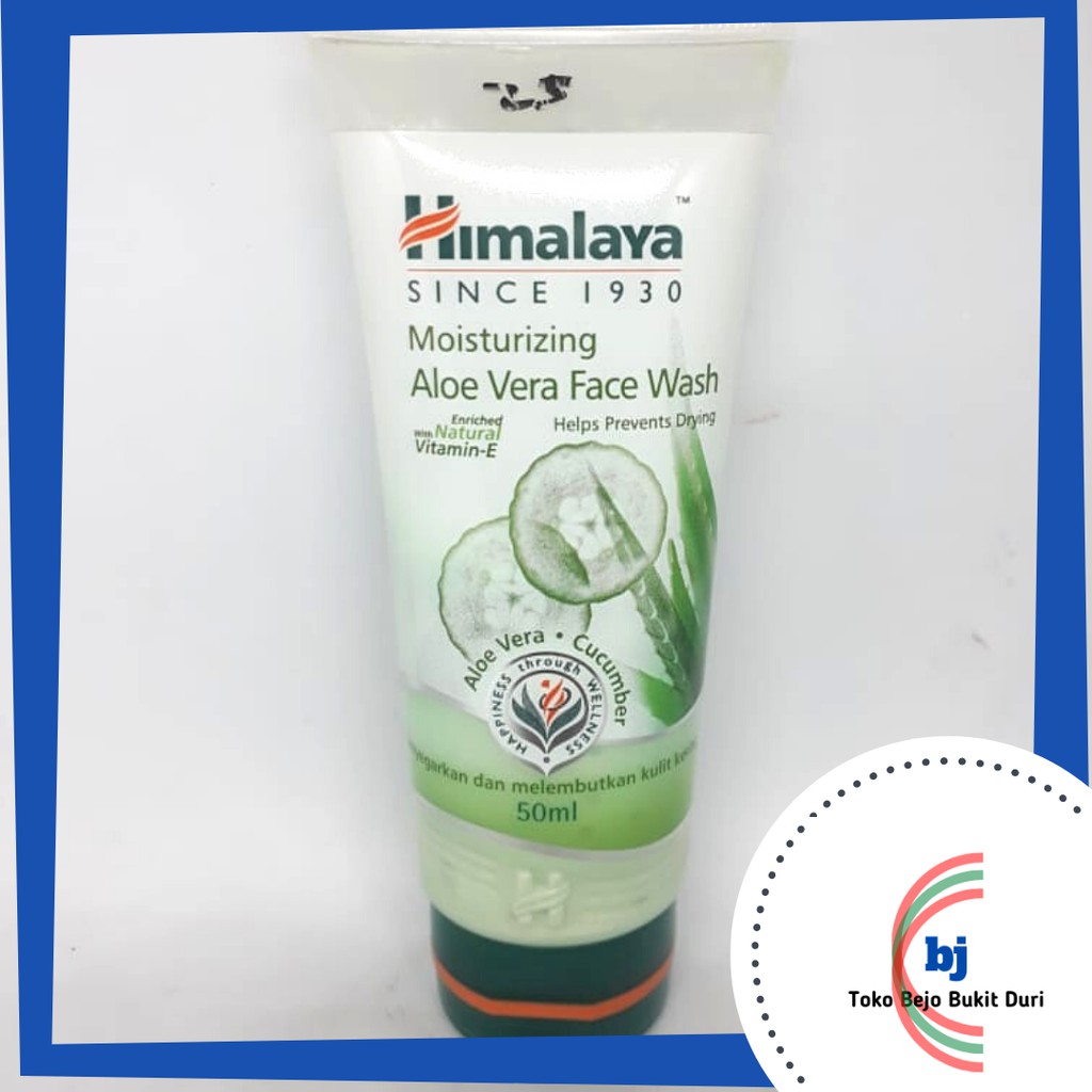 Jual Himalaya Moisturizing Aloe Vera Face Wash 50 Ml | Shopee Indonesia