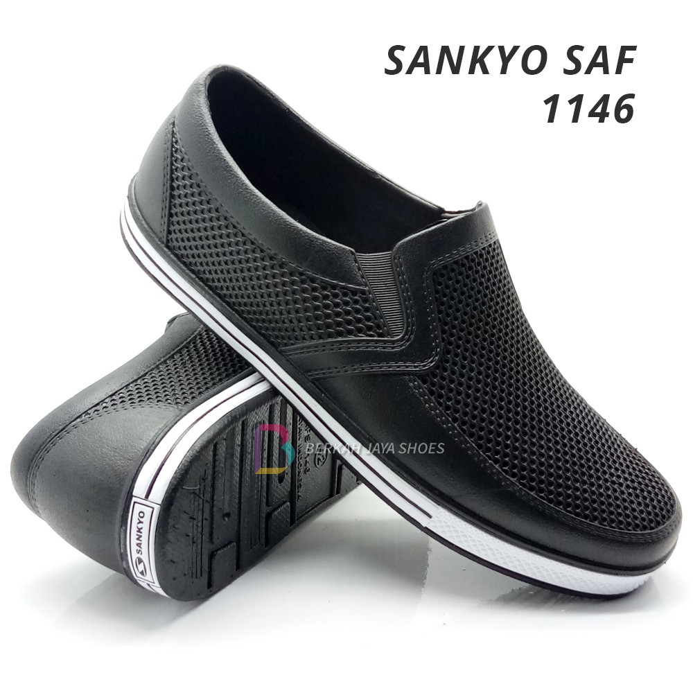 Jual Sepatu Karet Pria Sepatu Pantofel Karet Pria Sankyo Saf 1146