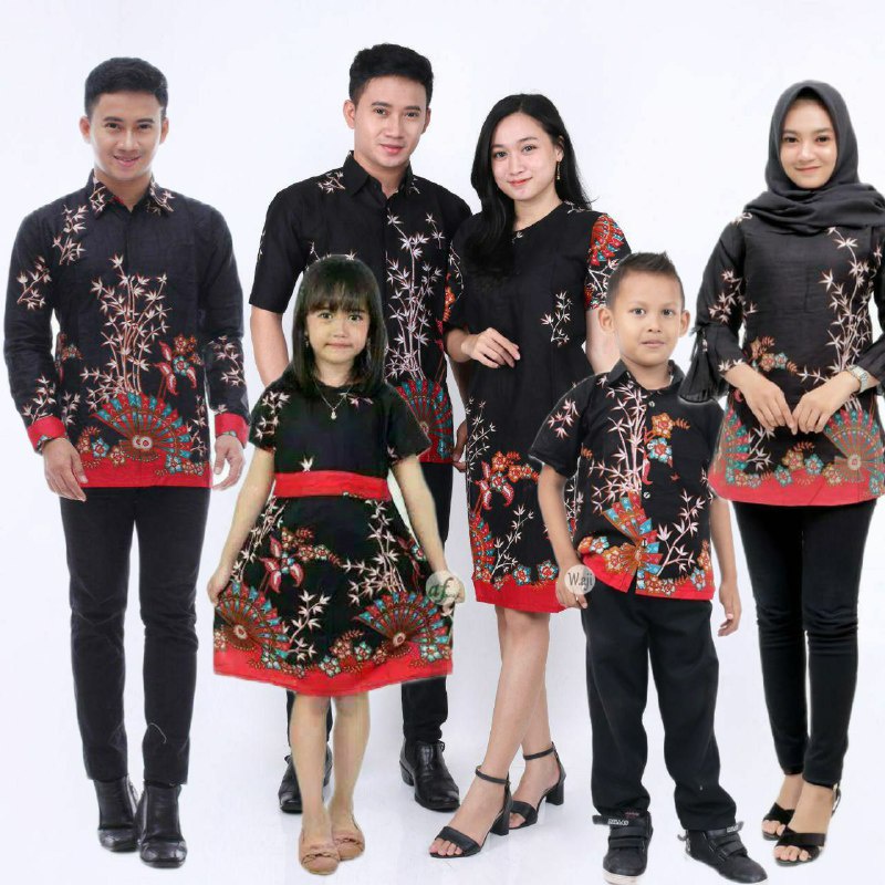 Jual Batik Couple Keluarga Motif Kontemporer Untuk Ragam Gaya Keluarga