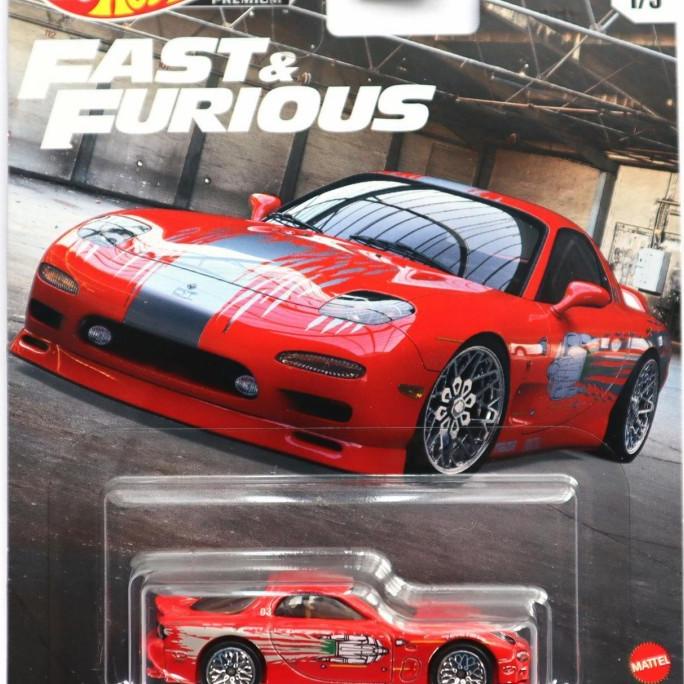 Jual Hot Wheels Premium 95 Mazda RX-7 RX7 Full Force Fast Furious ban ...