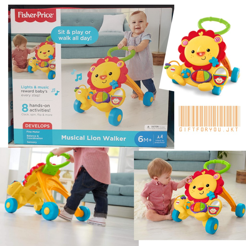 Harga fisher price hot sale musical lion walker