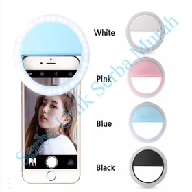 Ring Light Selfie LED Lampu Selfie Ring Lamp 3 Mode