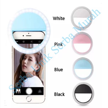 Ring Light Selfie LED Lampu Selfie Ring Lamp 3 Mode