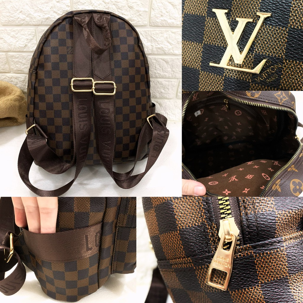 RANSEL LV BESAR ZONATA BACKPACK PRIA WANITA LAPTOP