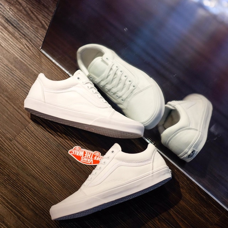 Vans Sneaker Old Skool True White Vans Vans Old Skool True White Sneaker Shop Vans Online