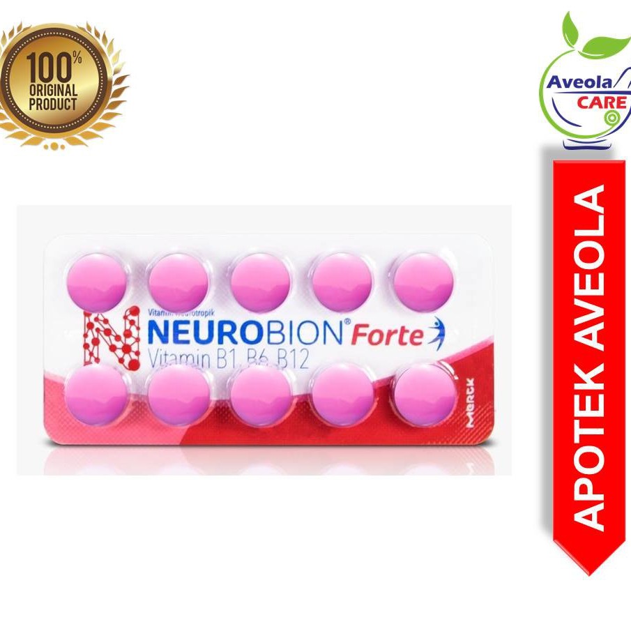 Jual Neurobion Forte Strip Isi 10 Tablet - Produk Original | Shopee ...