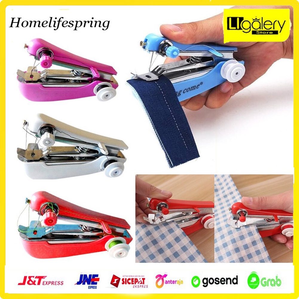 Jual Mesin Jahit Tangan Kecil Merk Spring Come Mini Portable Hand