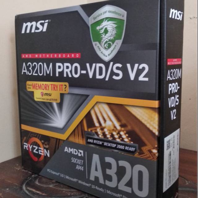 Jual MSi A320M Pro VD/S V2 | Shopee Indonesia