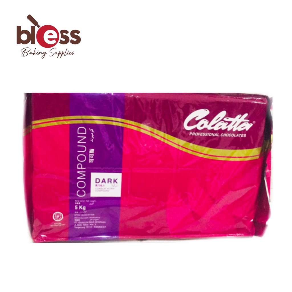 Jual COKLAT BATANG COLATTA DARK 5 KG / CHOCOLATE COMPOUND COKELAT / CTN ...