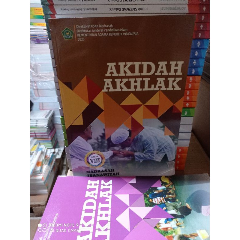 Jual Buku Siswa Akidah Akhlak Kelas 8 Revisi K13N Madrasah Tsanawiyah ...