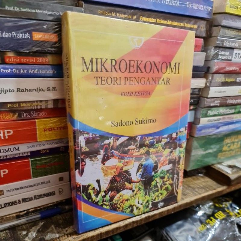 Jual Mikroekonomi Teori Pengantar Edisi 3 By Sadono Sukirno | Shopee ...