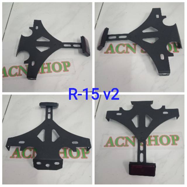 Jual Tatakan plat nomor r15 v2 dudukan plat nomor yamaha r15 v2 tail ...