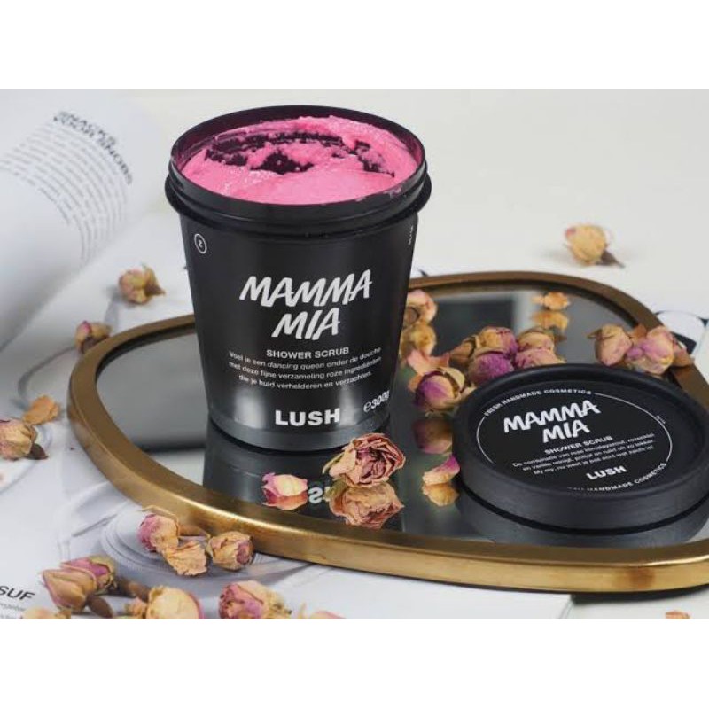 Lush Mamma Mia Shower Scrub offers