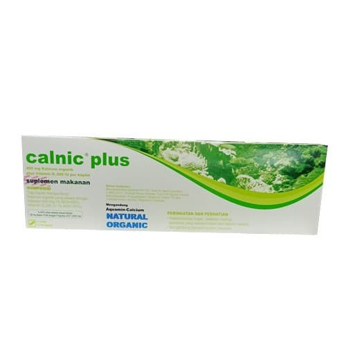 Jual calnic plus box ( 1 box isi 3 strip @ 10 tablet ) | Shopee Indonesia