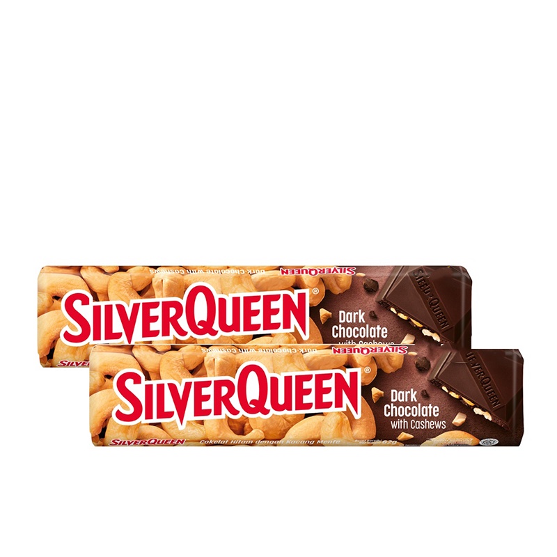 Jual Silverqueen Dark Chocolate 2 x 58 gr | Shopee Indonesia