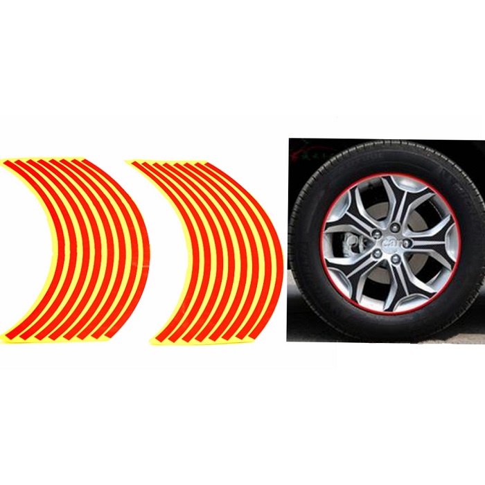Jual Stiker Reflective Sticker Reflector Velg Roda Sepeda Motor Mobil ...