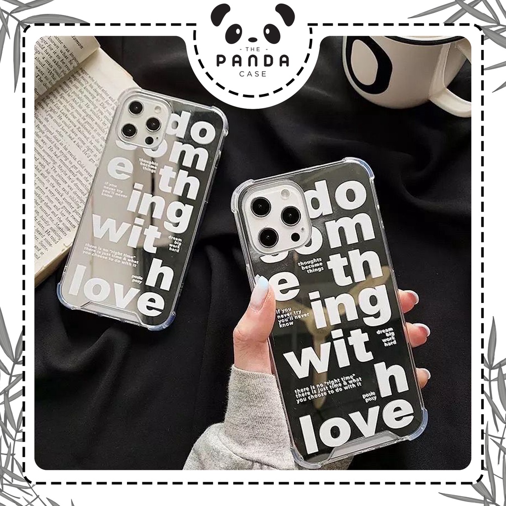 Jual [TPC] Mirror Phone Case WITH LOVE IPHONE 6 6S 7 8 PLUS X XS MAX XR ...