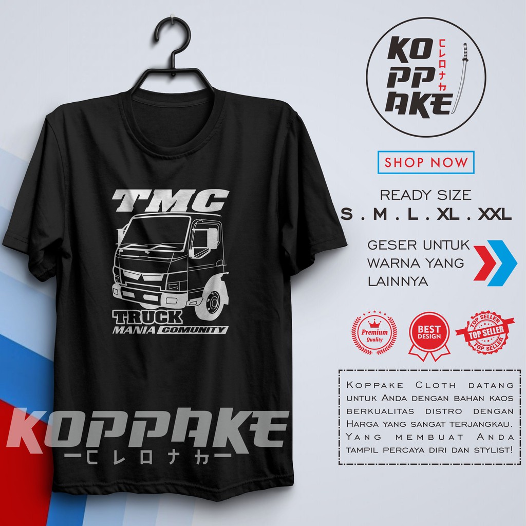 Jual Kaos Truk Mania Community V2 Baju Komunitas Truk Shopee Indonesia