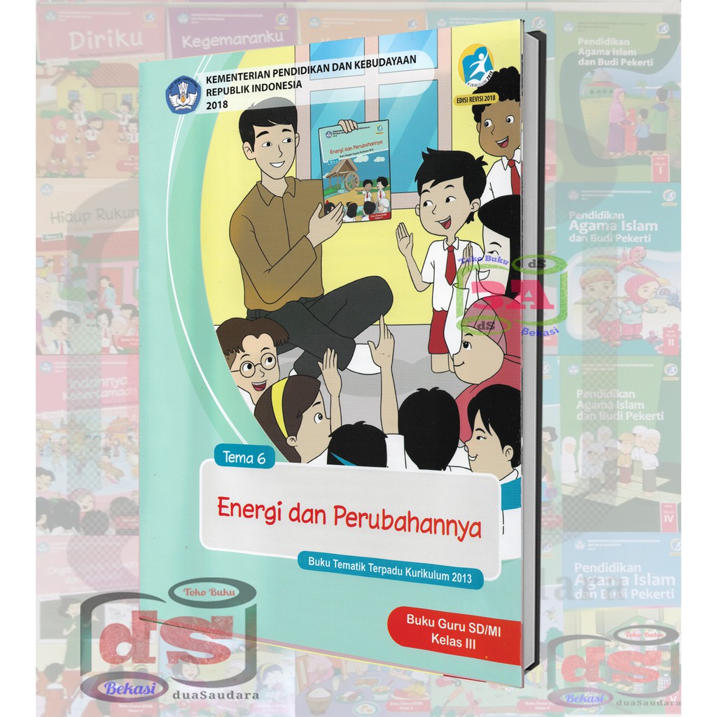 Jual Buku GURU SD Kelas 3 Tema 6 Kurikulum 2013 EDISI REVISI 2018 ...