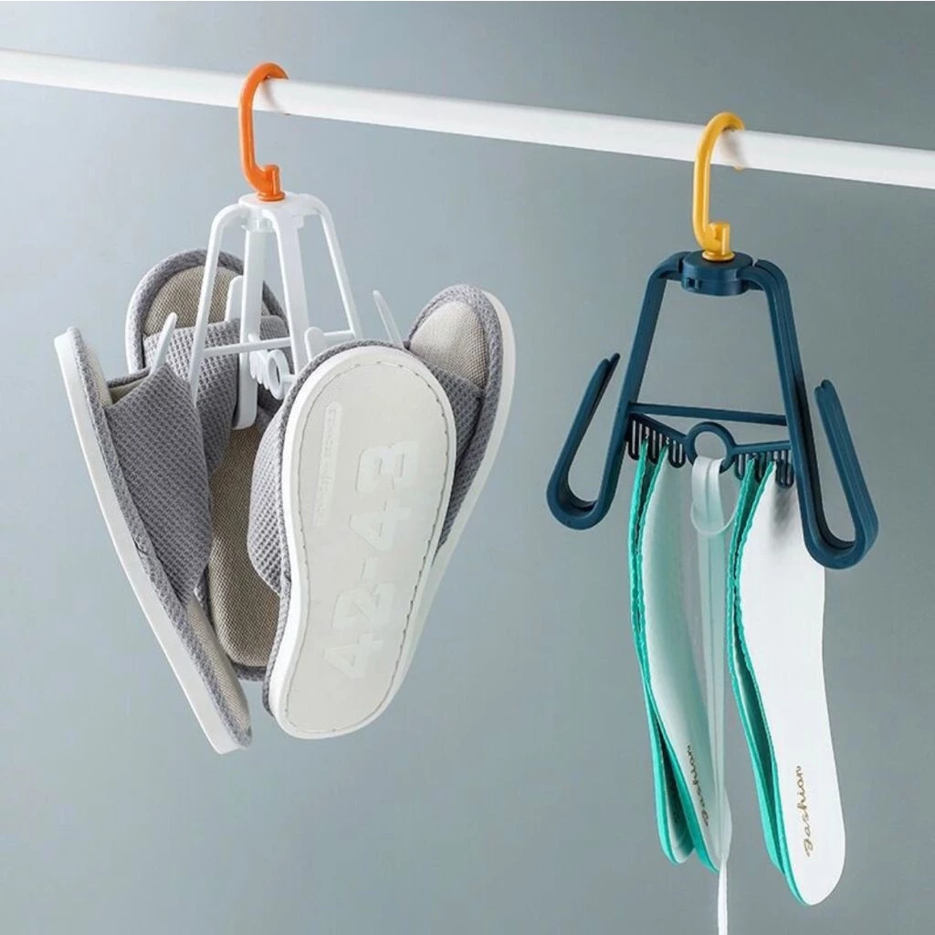 [UNIK88] Yt052 Gantungan Jemuran Sepatu Multifungsi Hanger Sepatu 4 In 1 Serbaguna | AutoStock