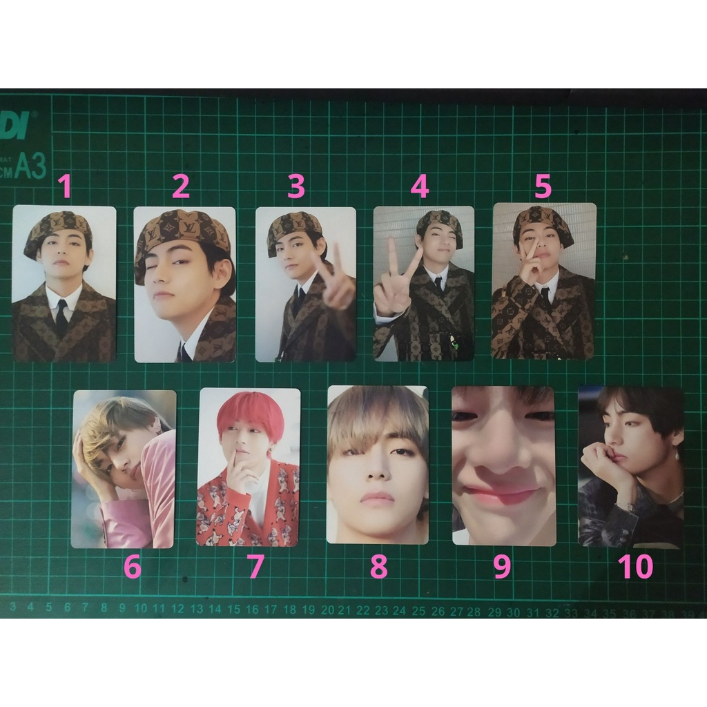 Jual Photocard Kim Taehyungv Bts Dicon 101 Sharing Baca Desc Shopee Indonesia 3051