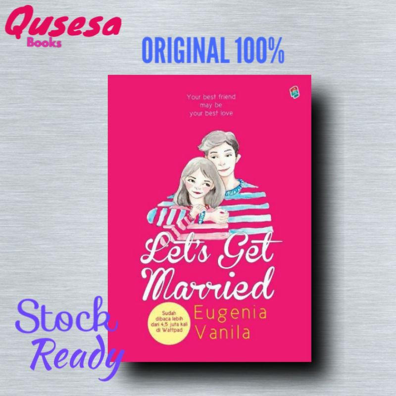 Jual Lets Get Married By Eugenia Vanila Ready Stock Original 100