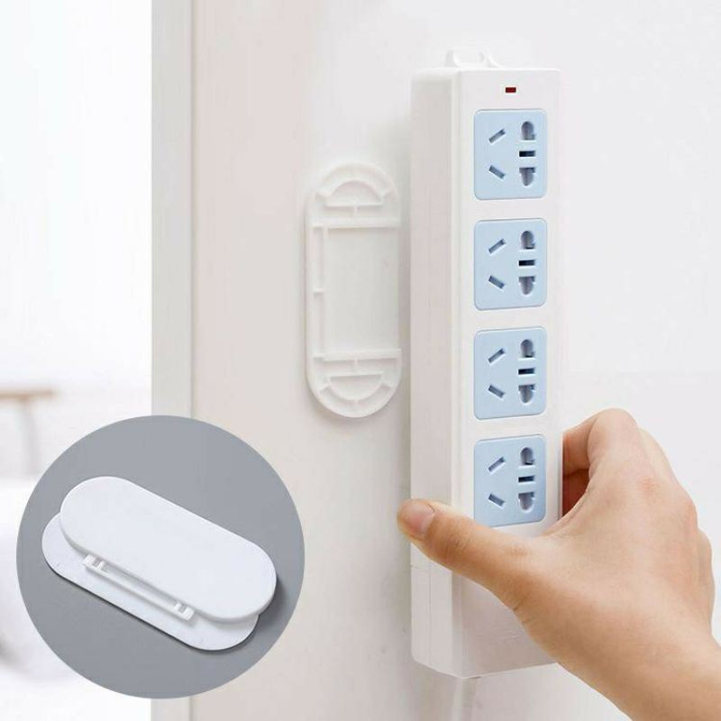 Jual Holder Stop Kontak Gantungan Colokan Listrik Tempel Meja Dinding ...