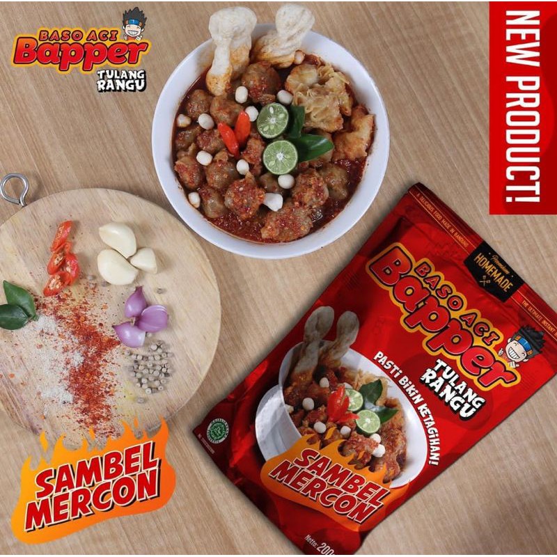 Jual Bapper Sambal Mercon (Khas Bandung) | Shopee Indonesia