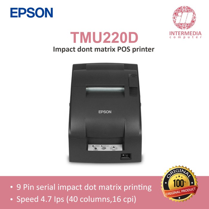 Jual Printer Kasir Epson Tm U220d Manual Cut Shopee Indonesia 1011