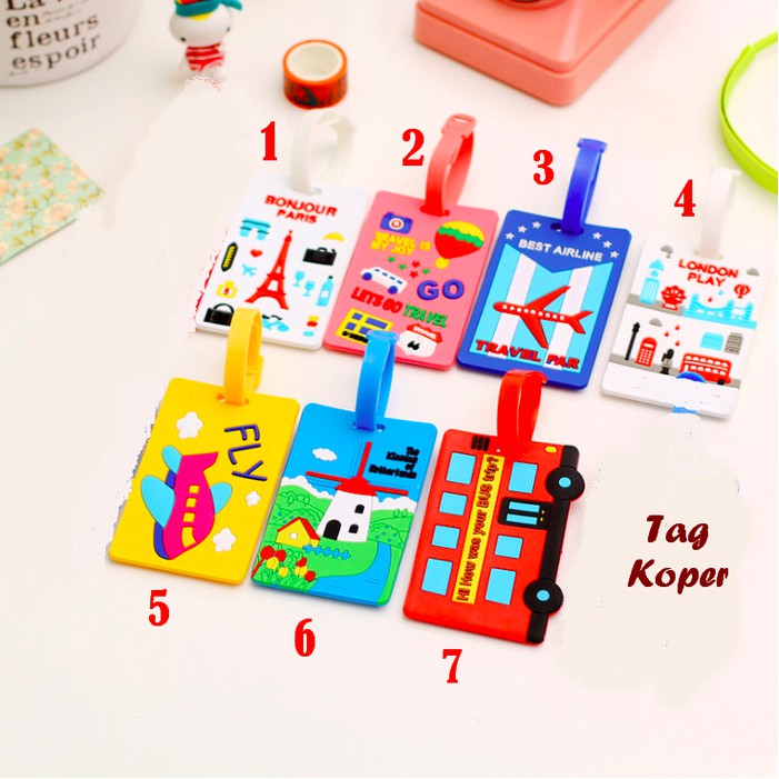 Jual tag Koper (Koper jadi mudah dikenal, tidak rawan tertukar ...