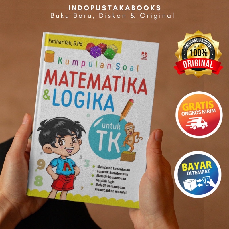 Jual Buku Kumpulan Soal Matematika Dan Logika Untuk TK - Original ...