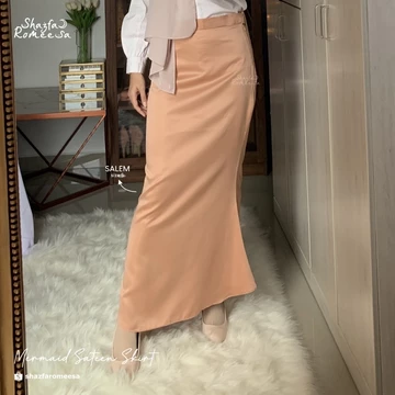 Mermaid Sateen Skirt Exclusive Rok Satin BISA CUSTOM UKURAN DAN FURING