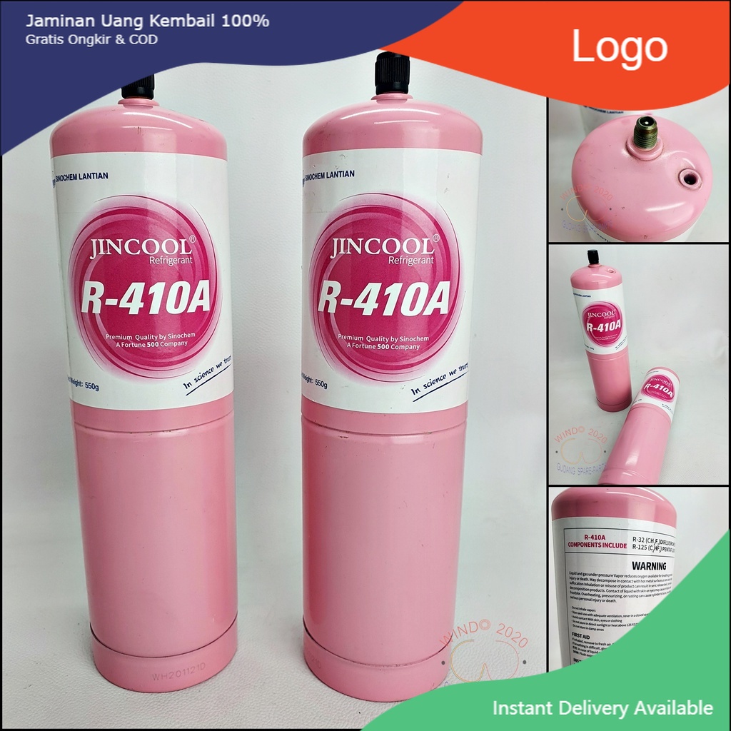 Jual FREON R410A JINCOOL FREON AC R410 KALENG / FREON R410 JINCOOL