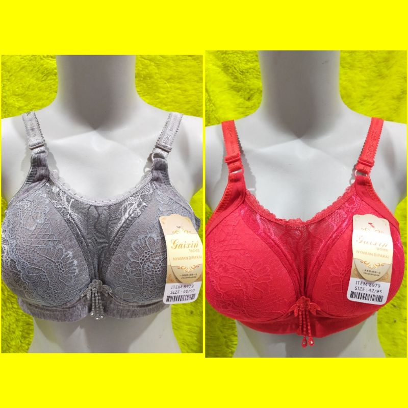 Jual Bra BH model kemben busa sedang gaixin size 36,38,40,42 kutang wanita  pakaian dalam wanita