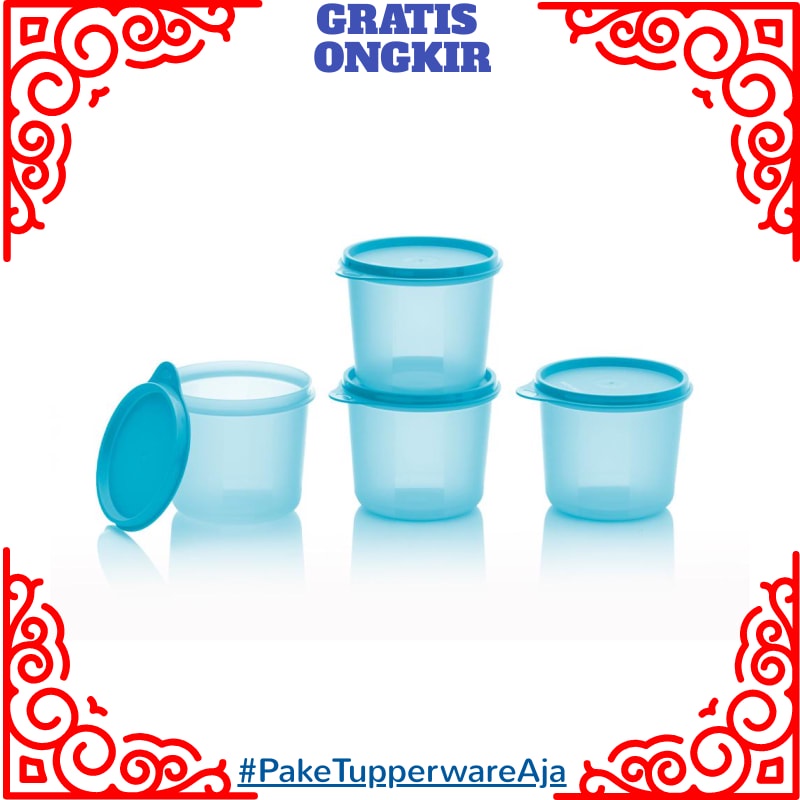 Jual Toples Kecil Tupperware - Wadah Sayur Tupperware Toples 4pc 650ml ...