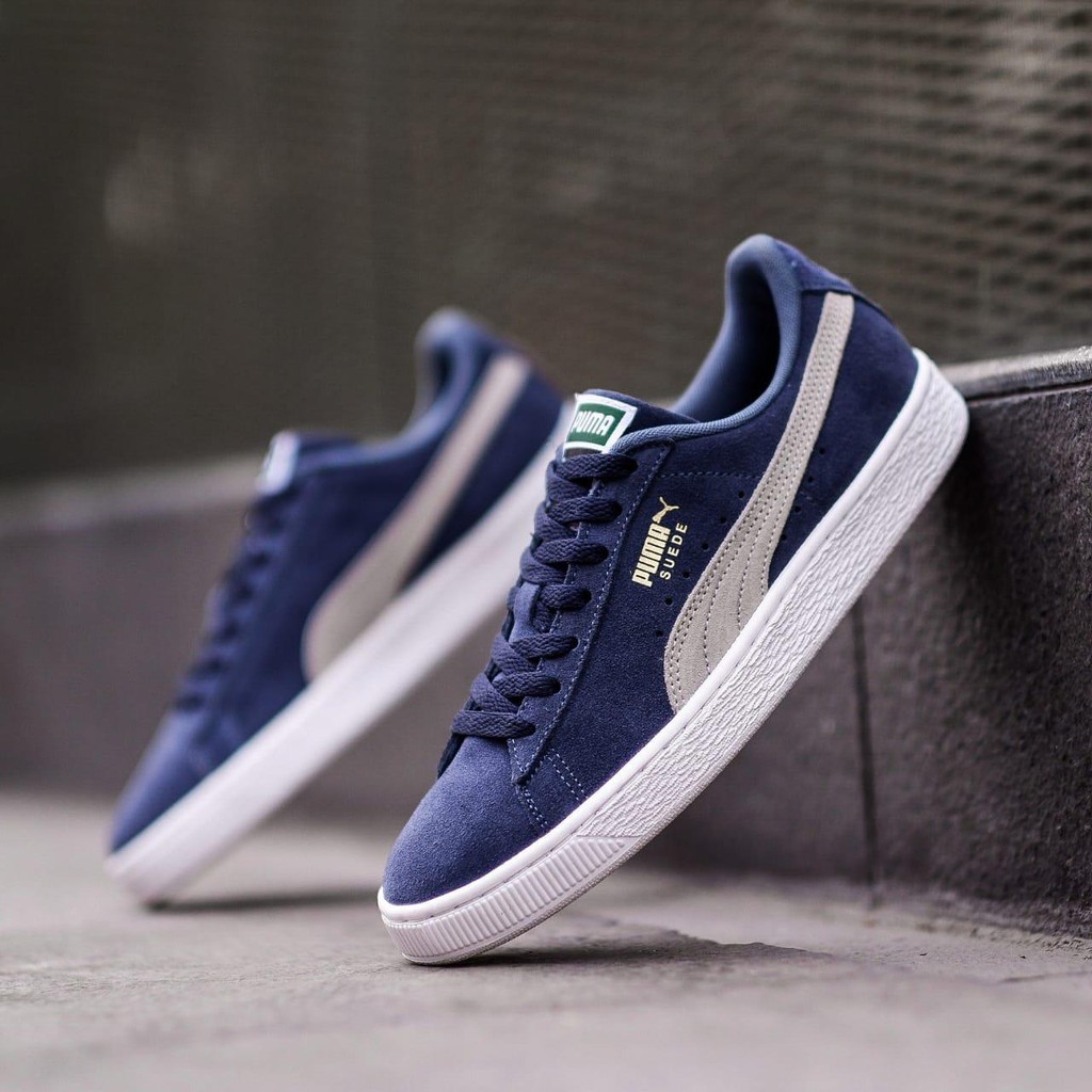 Puma Suede Classic Navy Mustard