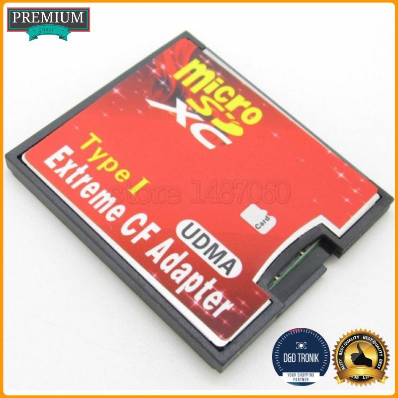 Jual Extreme Micro SD Card to CF Compact Flash Adapter Converter Model