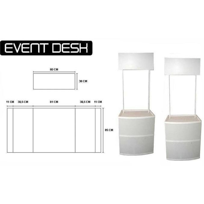 Jual Paling Murah!! Rangka Event Desk | Booth Portable | Meja Promosi ...